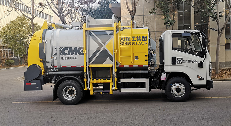 徐工牌XGH5080TCAJ6餐廚垃圾車公告圖片
