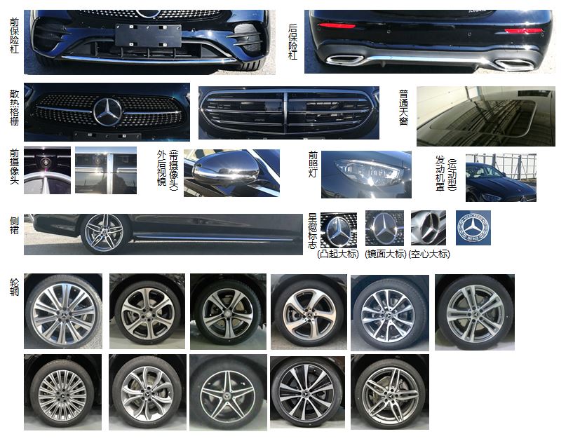 梅赛德斯-奔驰牌BJ7155ML轿车公告图片