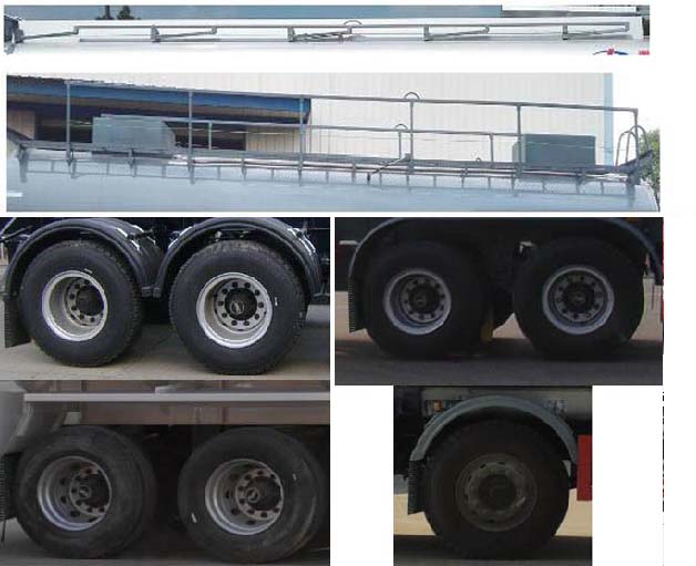 大力牌DLQ5319GFWC5腐蝕性物品罐式運(yùn)輸車公告圖片