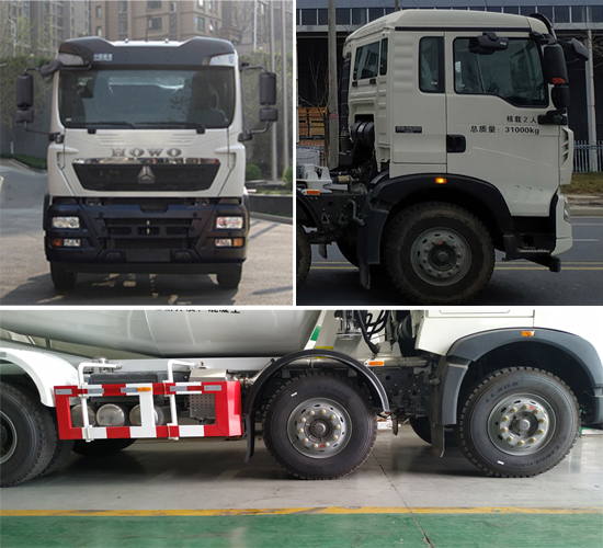 仁拓博歌牌ZBG5316GJB30E7混凝土攪拌運(yùn)輸車公告圖片