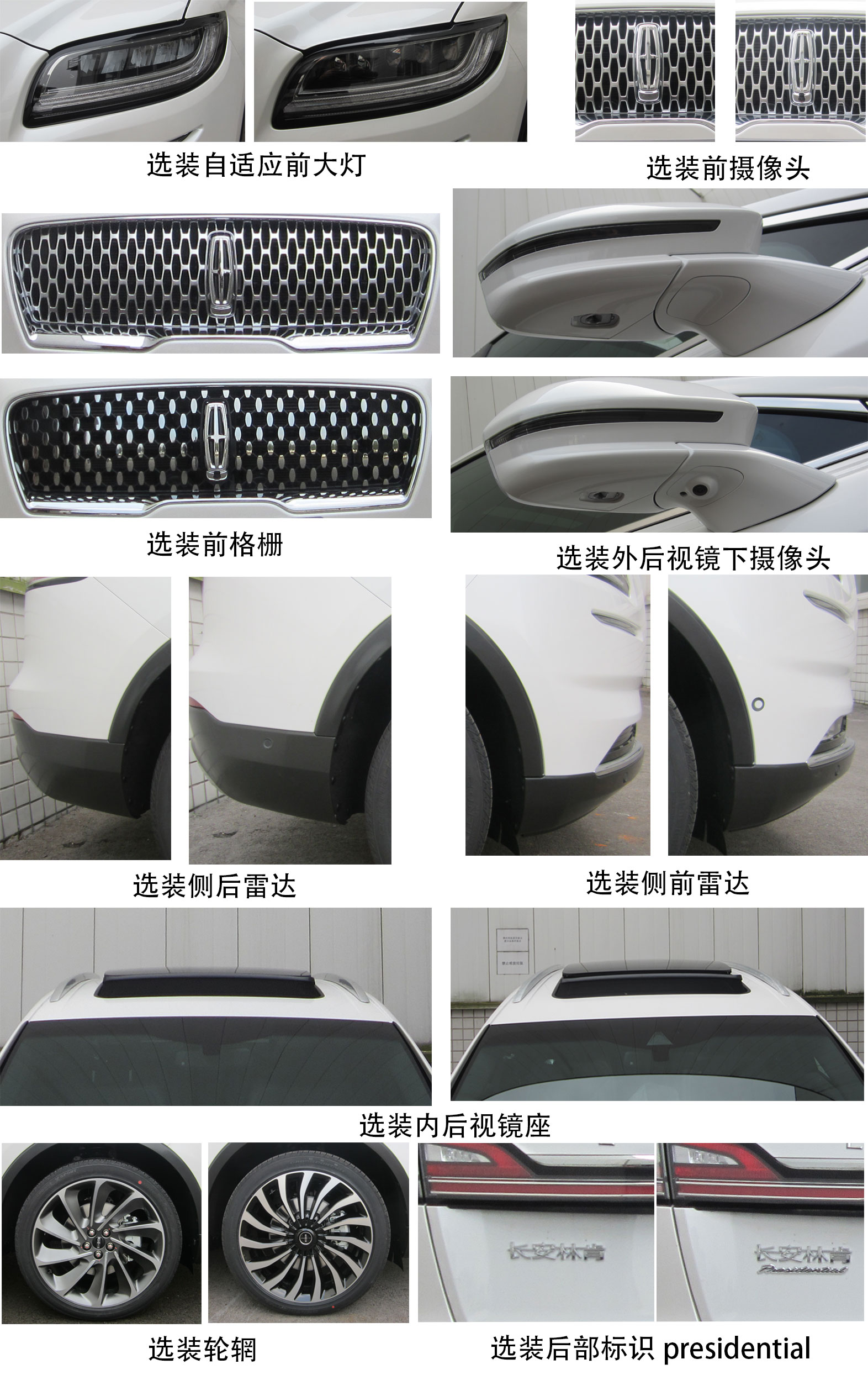 林肯牌CAF6481B63多用途乘用车公告图片
