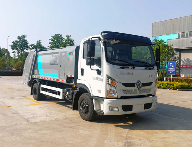 合加牌HJK5081ZYS6DFNG壓縮式垃圾車(chē)公告圖片