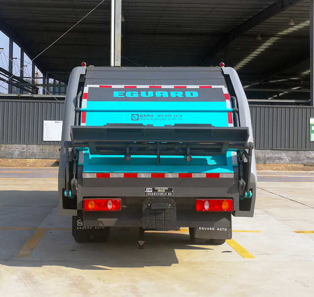 合加牌HJK5081ZYS6DFNG壓縮式垃圾車(chē)公告圖片