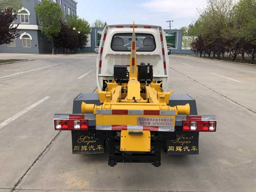 賽哥爾牌QTH5035ZXX車廂可卸式垃圾車公告圖片