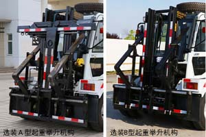 先行科技牌XXP5081JCCQ6車載叉車公告圖片