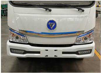 福田牌BJ5062XTYEV-H1純電動密閉式桶裝垃圾車公告圖片