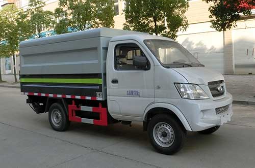 虹宇牌HYS5030XTYC6密闭式桶装垃圾车公告图片