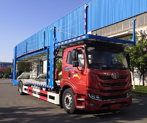 解放牌CA5180TCLP1K1L6E6A81車(chē)輛運(yùn)輸車(chē)公告圖片