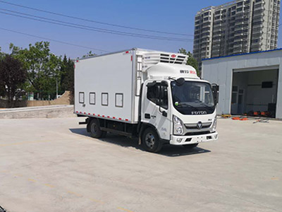 華茂駿捷牌LHC5040XCQBJ6雛禽運(yùn)輸車公告圖片