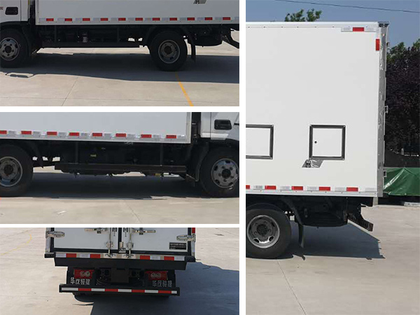 華茂駿捷牌LHC5040XCQBJ6雛禽運(yùn)輸車公告圖片