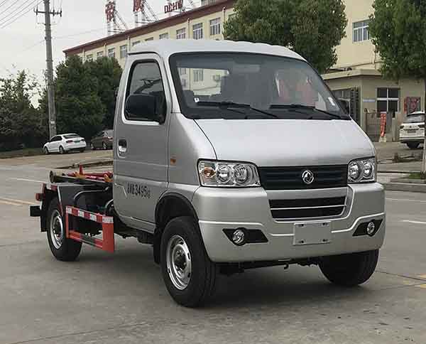 帝王环卫牌HDW5038ZXXE6车厢可卸式垃圾车公告图片