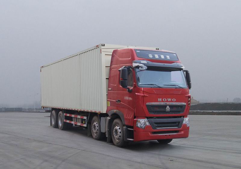 豪沃牌ZZ5317XYKV466HE1翼開(kāi)啟廂式車(chē)公告圖片