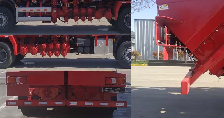 杰瑞牌JR5342THS混砂車公告圖片