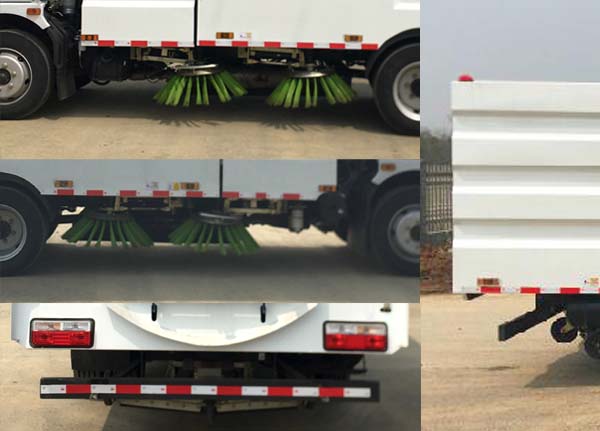 聚塵王牌HNY5120TSLE6掃路車公告圖片