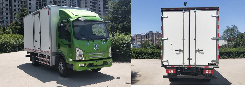 陜汽牌SX5046XXYBEV331S純電動廂式運輸車公告圖片