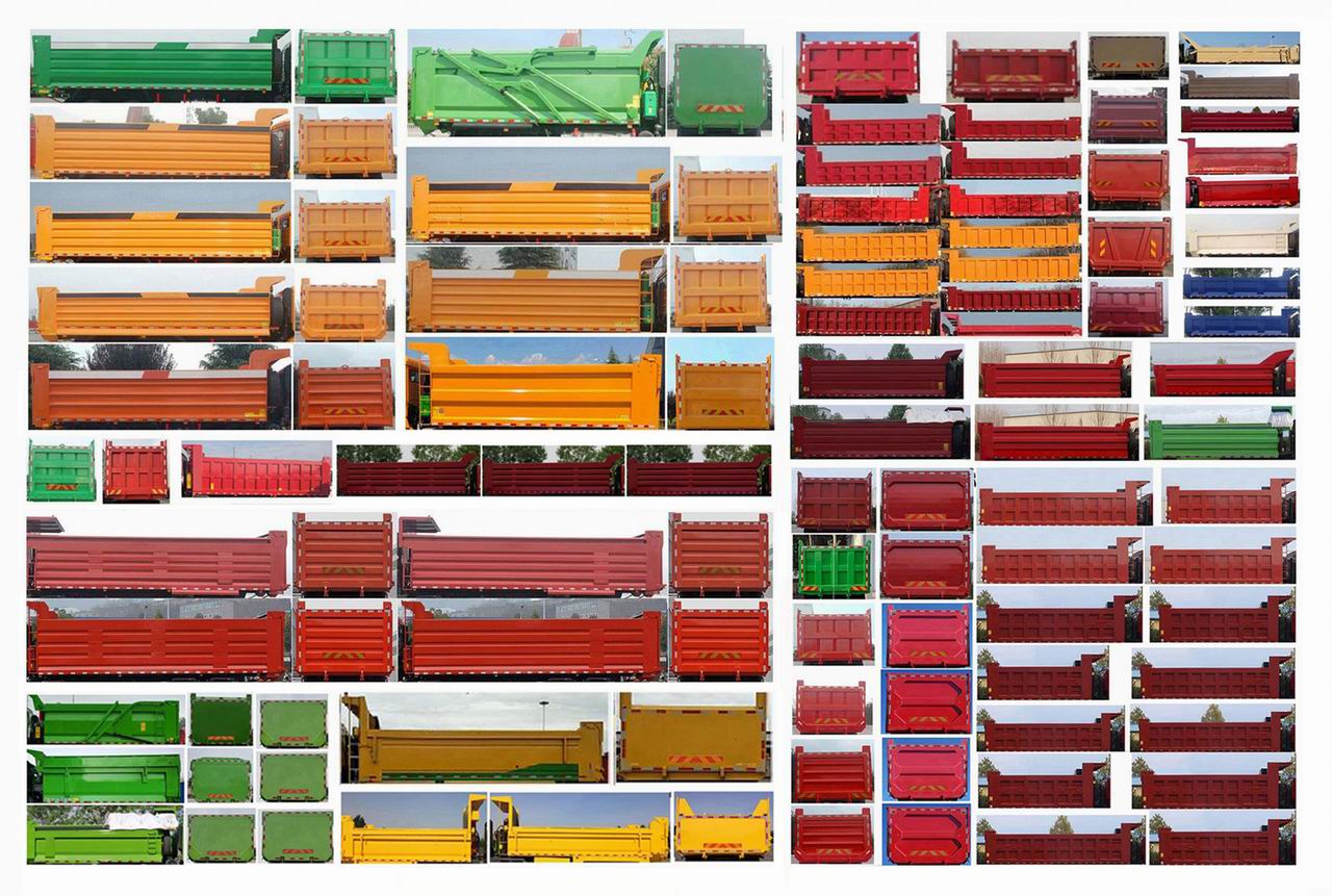 豪沃牌ZZ5317ZLJV326GF1L自卸式垃圾車公告圖片