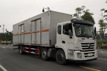 程力威牌CLW5250XFWE6腐蝕性物品廂式運輸車公告圖片