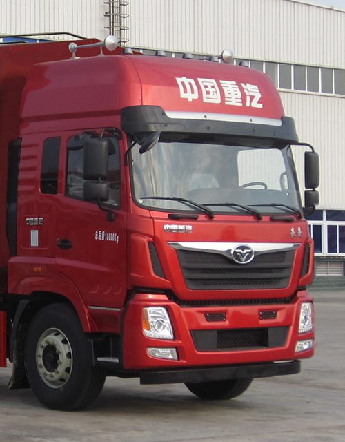 豪曼牌ZZ5318CCYM60EB0仓栅式运输车公告图片