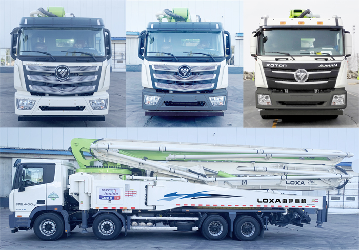 福田牌BJ5449THB-XD混凝土泵車公告圖片