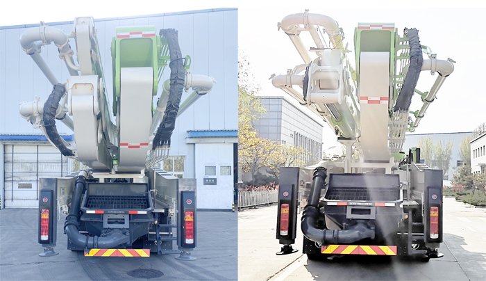 福田牌BJ5449THB-XD混凝土泵車公告圖片