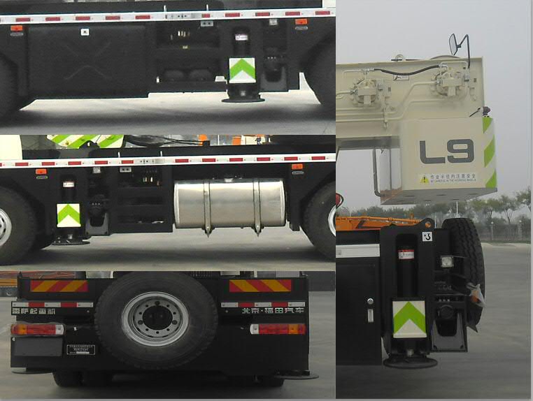 福田牌BJ5425JQZ55汽車起重機公告圖片