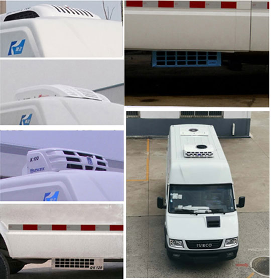 康飛牌KFT5041XLC5G冷藏車公告圖片