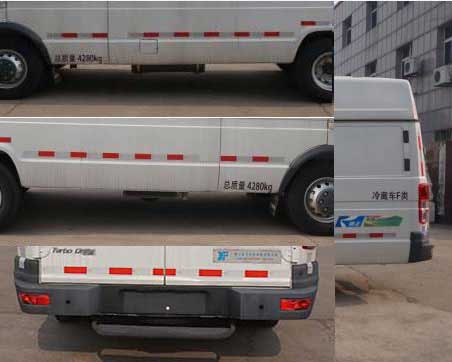 康飛牌KFT5041XLC5G冷藏車公告圖片