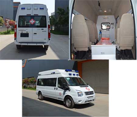 西北牌XB5040XJH5M救护车公告图片