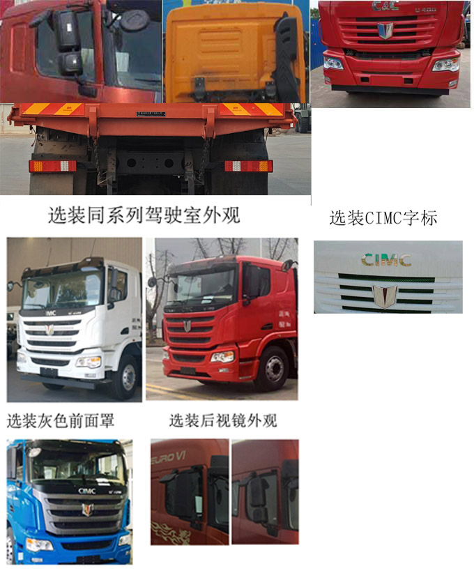 集瑞联合牌QCC3252D654-3自卸汽车公告图片