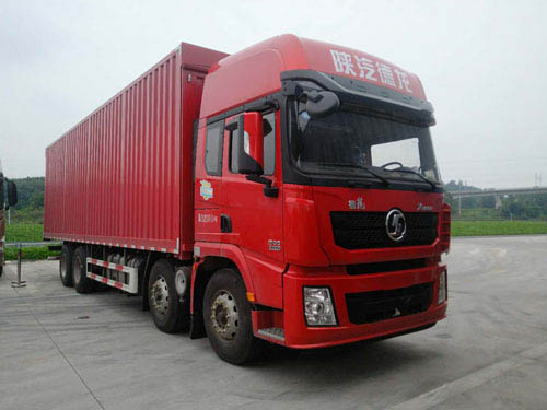 陜汽牌SX5320XYK4C45B翼開啟廂式車公告圖片