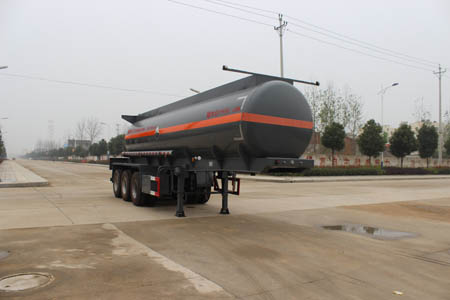 润知星牌10.3米30.5吨3轴氧化性物品罐式运输半挂车(SCS9400GYW)