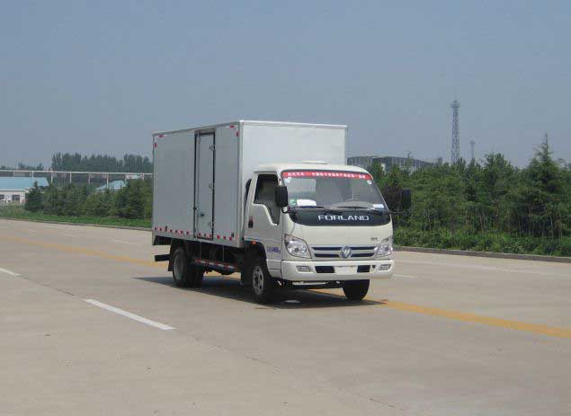 福田牌BJ5046XXY-FA厢式运输车公告图片