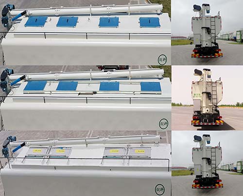 百勤牌XBQ5250ZSLD31D散装饲料运输车公告图片
