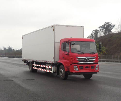 紅巖牌CQ5186XXYAMDG701廂式運輸車公告圖片