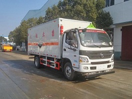 程力威牌CLW5122XFWB5腐蝕性物品廂式運輸車公告圖片