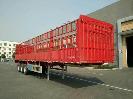神河牌13米34吨3轴仓栅式运输半挂车(YXG9400CCYS3)