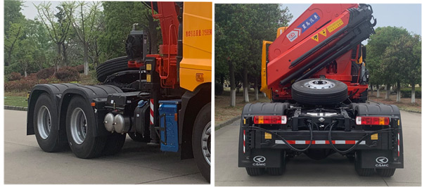 華菱之星牌HN5250JQQHB42C6M5隨車式起重牽引運(yùn)輸車公告圖片