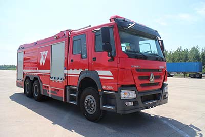 銀河牌BX5270GXFGL100/HW5干粉水聯(lián)用消防車公告圖片