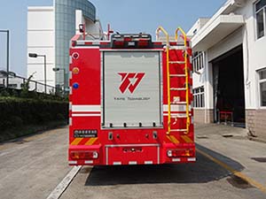 銀河牌BX5270GXFGL100/HW5干粉水聯(lián)用消防車公告圖片