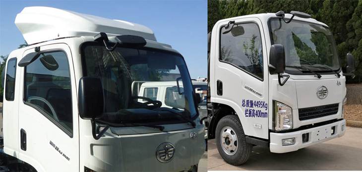 解放牌CA5040CCYK2L3E5A-1仓栅式运输车公告图片