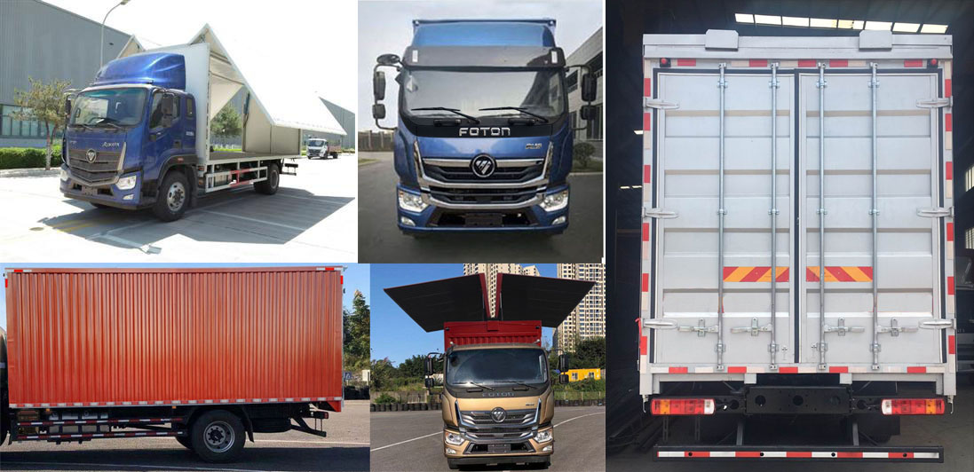 福田牌BJ5186XYK-A3翼開啟廂式車公告圖片
