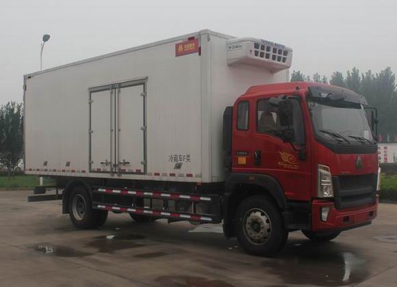 豪沃牌ZZ5187XLCG521DE1冷藏车公告图片