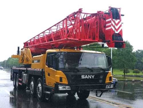 三一牌SYM5445JQZ(STC550T)汽車起重機(jī)公告圖片