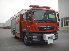 压缩空气泡沫消防车
