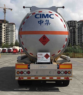 中集牌ZJV9405GRYJM易燃液体罐式运输半挂车公告图片