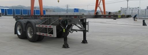 闽铝轻量化牌7.9米30.9吨2轴集装箱运输半挂车(FML9350TJZ202S2)