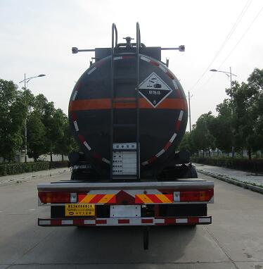 中汽力威牌HLW5324GFW5CA腐蝕性物品罐式運(yùn)輸車公告圖片