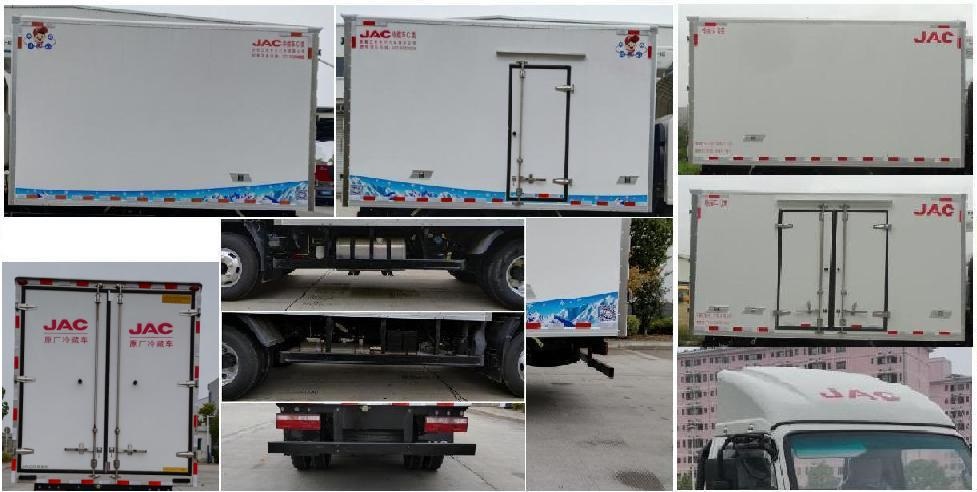 江淮牌HFC5043XLCV6Z冷藏車公告圖片