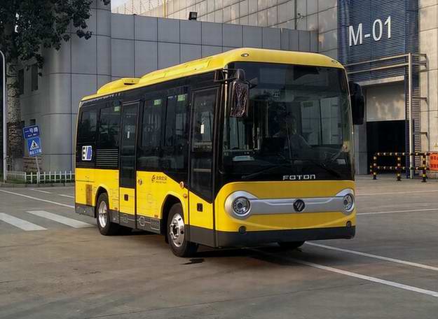 福田牌BJ6680EVCA纯电动城市客车图片