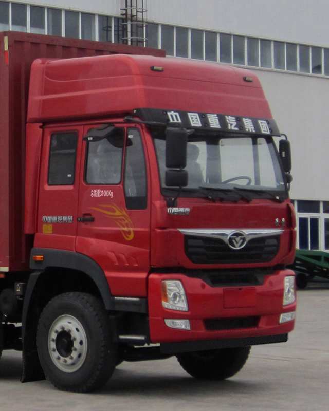 豪曼牌ZZ5318XXYKM0EK1厢式运输车公告图片